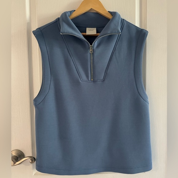 Varley Magnolia Half-Zip Tank - Picture 5 of 11